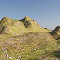 Landscape Mountains Terrain Cliff Valley Mountains Background Far Mountains Natural Mountains 3d model