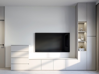 Modern TV Cabinet TV Cabinet Combination model