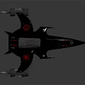 Modern Spaceship Spacecraft Spacecraft 3d model