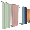 Pleated Curtains In Green Pink Teal Navy And Brown For Home Windows