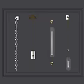 Modern Elegant Wall Sconces with Brass Brackets and Glass Shades Decorative Design