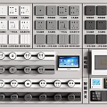 Switch socket rail socket switch socket switch panel intelligent switch strong current box weak current box 3d model