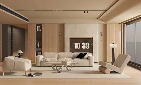 Living room 3d model