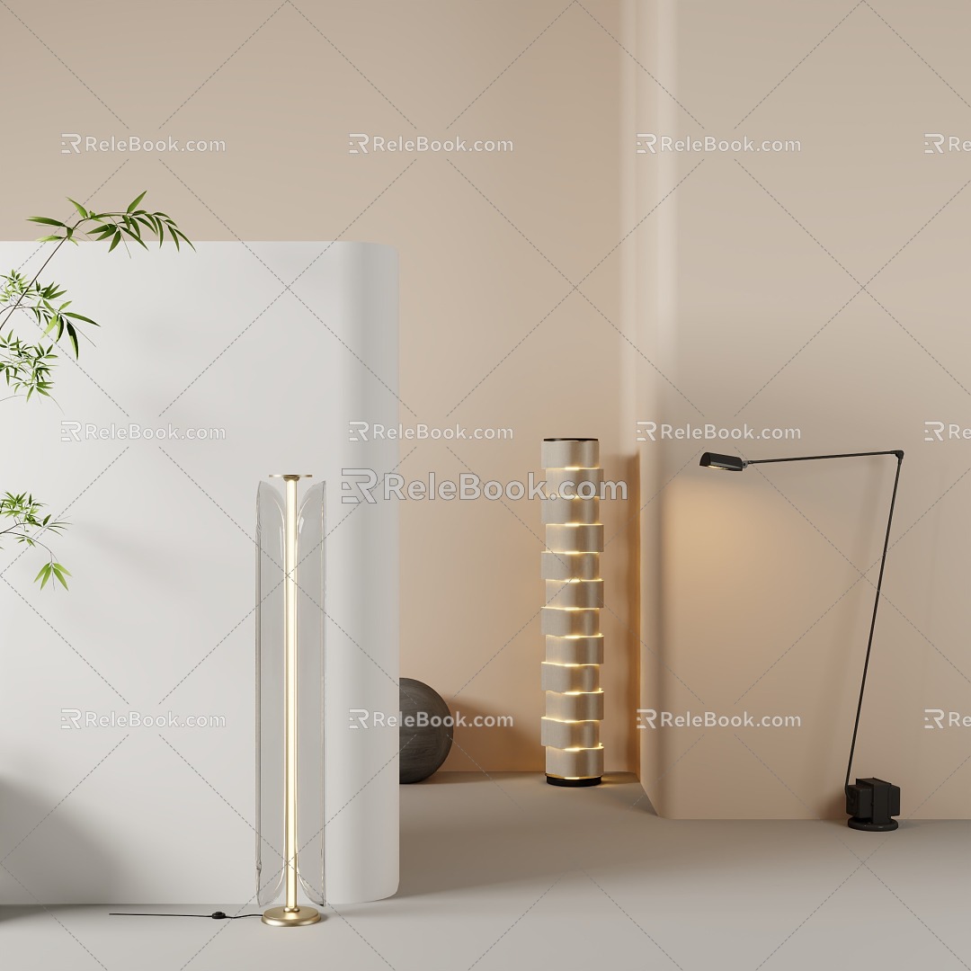 Floor lamp 3d model