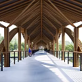 New Chinese-style Bridge Landscape Bridge 3d model