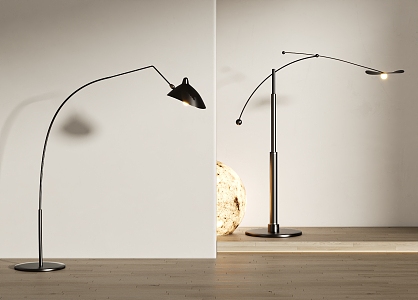 Modern floor lamp 3d model