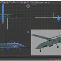 Full Details of Flying Eagle in Taiwan's Sharp Kite UAV 3d model