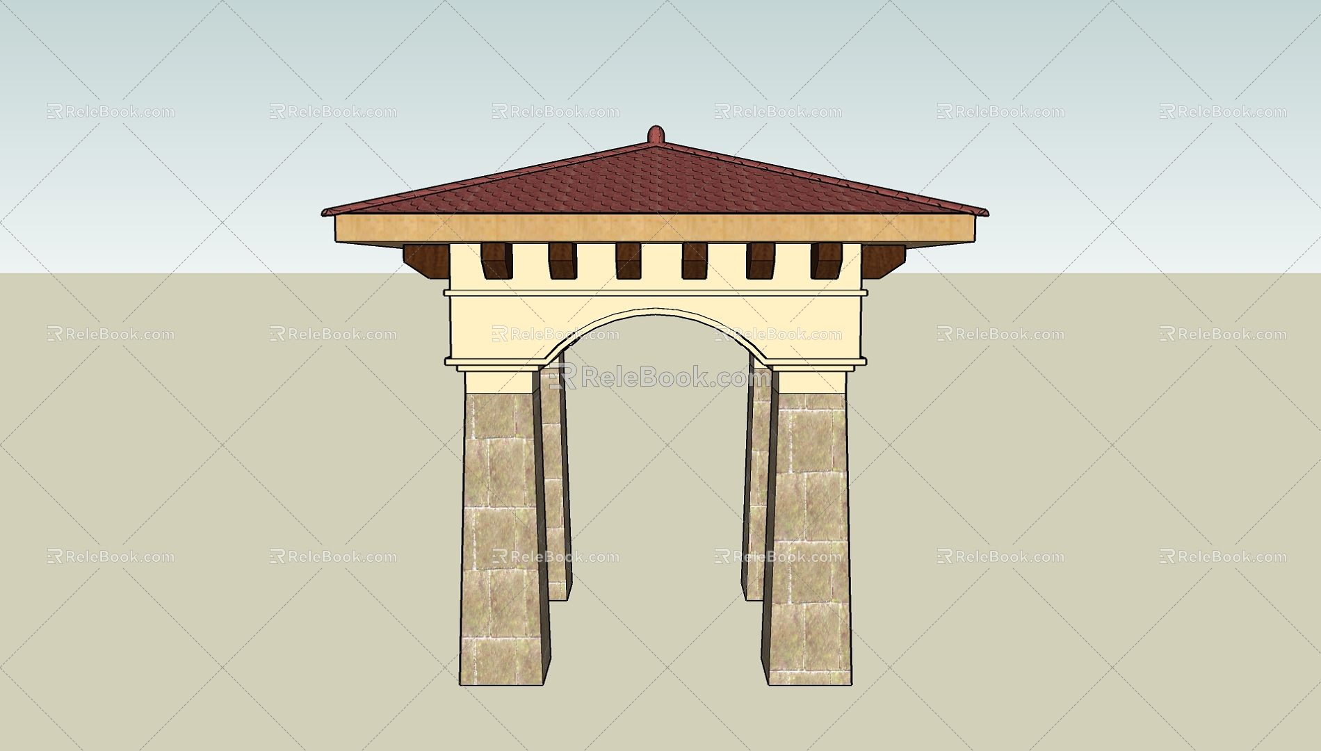 Pavilion 3d model