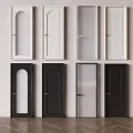 Various Styles And Colors Of Hinged Doors For Modern Home Interiors