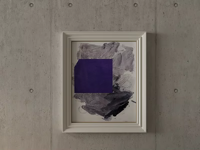 abstract painting 3d model