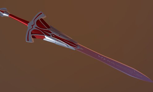 Clarent Sword 3d model