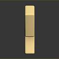 Stylish Golden Metallic Lighter With Open Lid Cross Pattern And Dice For Daily Use