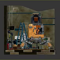 Mech tank mech insect mech spider crab machine crab mechanical crab mech crab 3d model