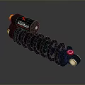 Shock absorber spring tools hardware tools processing tools realistic 3d model