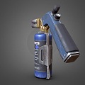 Welding torch gas spray gun handheld welding torch 3d model