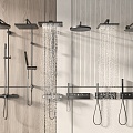 Modern Shower Shower 3d model