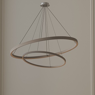 Modern chandelier 3d model