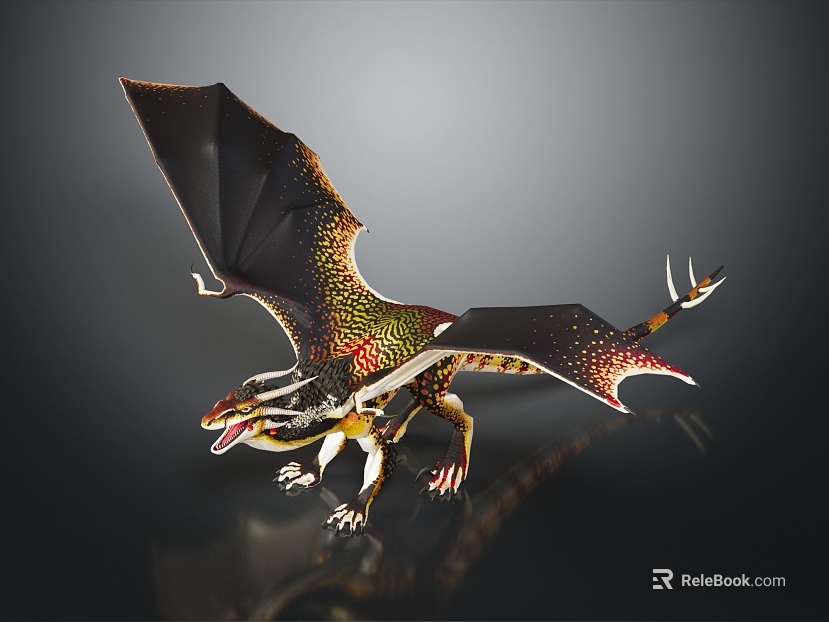Modern Dragon Monster texture