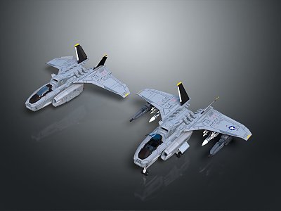 Fighters Sci-fi Fighters Sci-fi Fighters Space Fighters 3d model