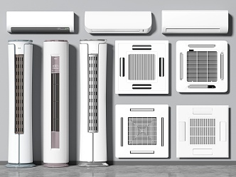 Modern air conditioner air conditioner outlet vertical air conditioner hanging air conditioner inverter air conditioner cabinet air conditioner hanging machine 3d model