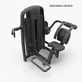 Seated Strength Training Sports Equipment With Black Frame And Control Panel For Gym Use