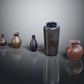 Decorative Ceramic Vases In Various Colors And Shapes For Home Decor