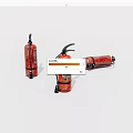 Old fire extinguisher 3d model
