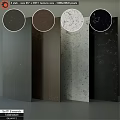 Various Colored Textured Panels Featuring Gray Brown White Black And Natural Patterns