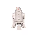Industrial White Commercial Equipment Featuring Red Accents And Mechanical Structural Design