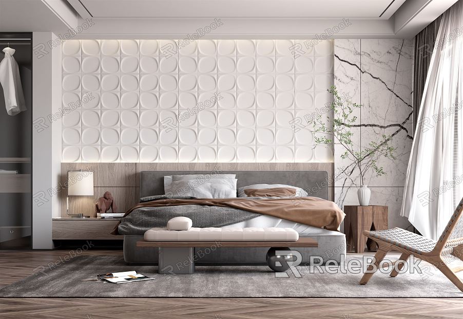 Modern Bedroom model