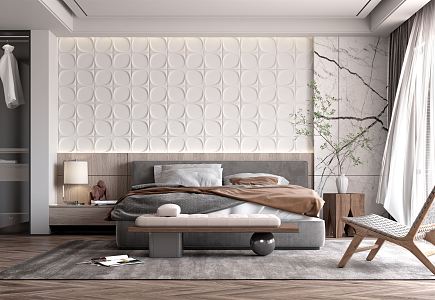 Modern Bedroom 3d model