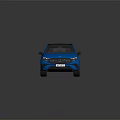 Blue Mercedes SUV Featuring Panoramic Sunroof Sporty Wheels And Modern Design