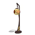 Alien floor lamp 3d model