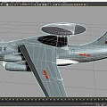 Air Police 2000 AWACS Air Police 2000 KJ2000 kj2000 Il 76 3d model