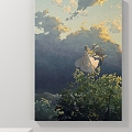 Decorative Painting Figure Painting Landscape Painting Animal Painting 3d model