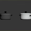 Stainless Steel Kitchen Pots With Lids And Handles For Daily Use