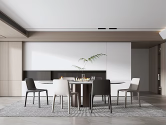 Modern Restaurant 3d model