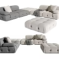 Modern Combination Sofa 3d model