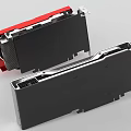 High Performance Computer Graphics Cards Dual Fans RTX 2080 Black And Red Design