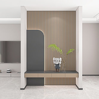 Modern Entrance 3d model