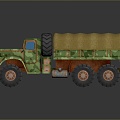 Military Truck Military Transporter Military Transporter Armed Transporter Armored Transporter 3d model