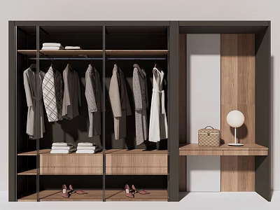 Modern wardrobe 3d model Modern wardrobe 3d model