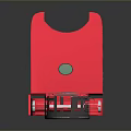 Game machine electronic chicken hand game machine hand game machine handheld game machine computer 3d model
