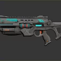 Science Fiction Weapon Future Weapon Science Fiction Equipment Concept Weapon Next Generation Weapon Next Generation Equipment 3d model
