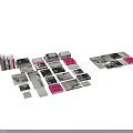 New Quality Decorative Books Set 11 Interior Art Double Sided Original Sizes
