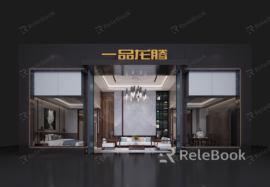 New Chinese-style Specialty Store Home Furnishing Store model