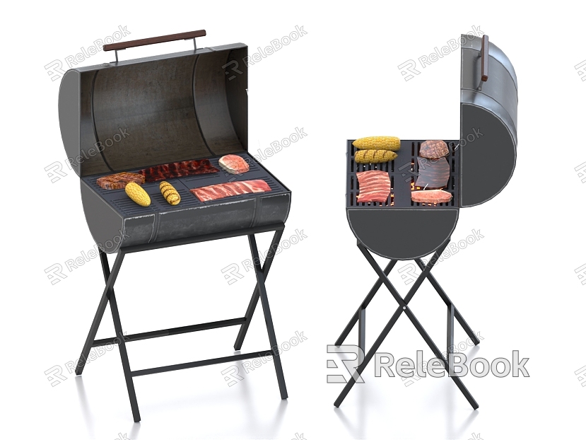 Barbecue Grill Grill Table Barbecue Grill model