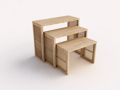 Modern shelf combination display shelf model