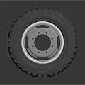 Car Tire And Wheel Rim Auto Part With Durable Tread And Metallic Hub Design