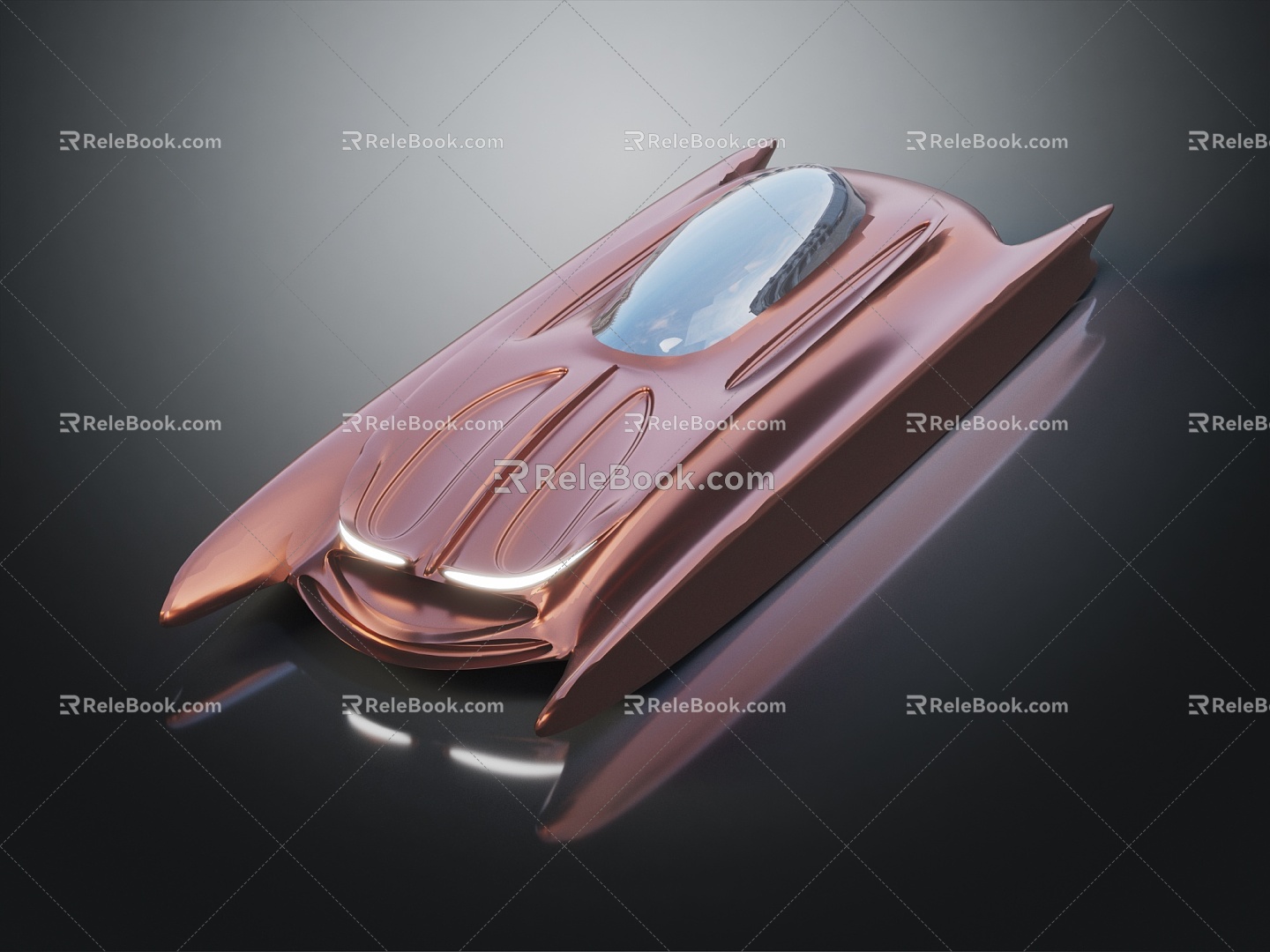 Modern Car Future Car Science Fiction Car 3d model